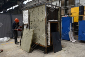 Промышленный котел 0.75 МВт изготовление