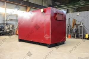 Водогрейный промышленный котел на дровах