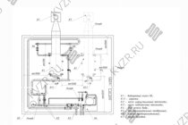 Схема подключения и монтажа водогрейного промышленного котла 150 кВт газового