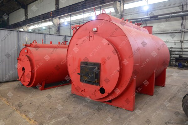 Паровой котел 1200 кг в час на угле промышленный